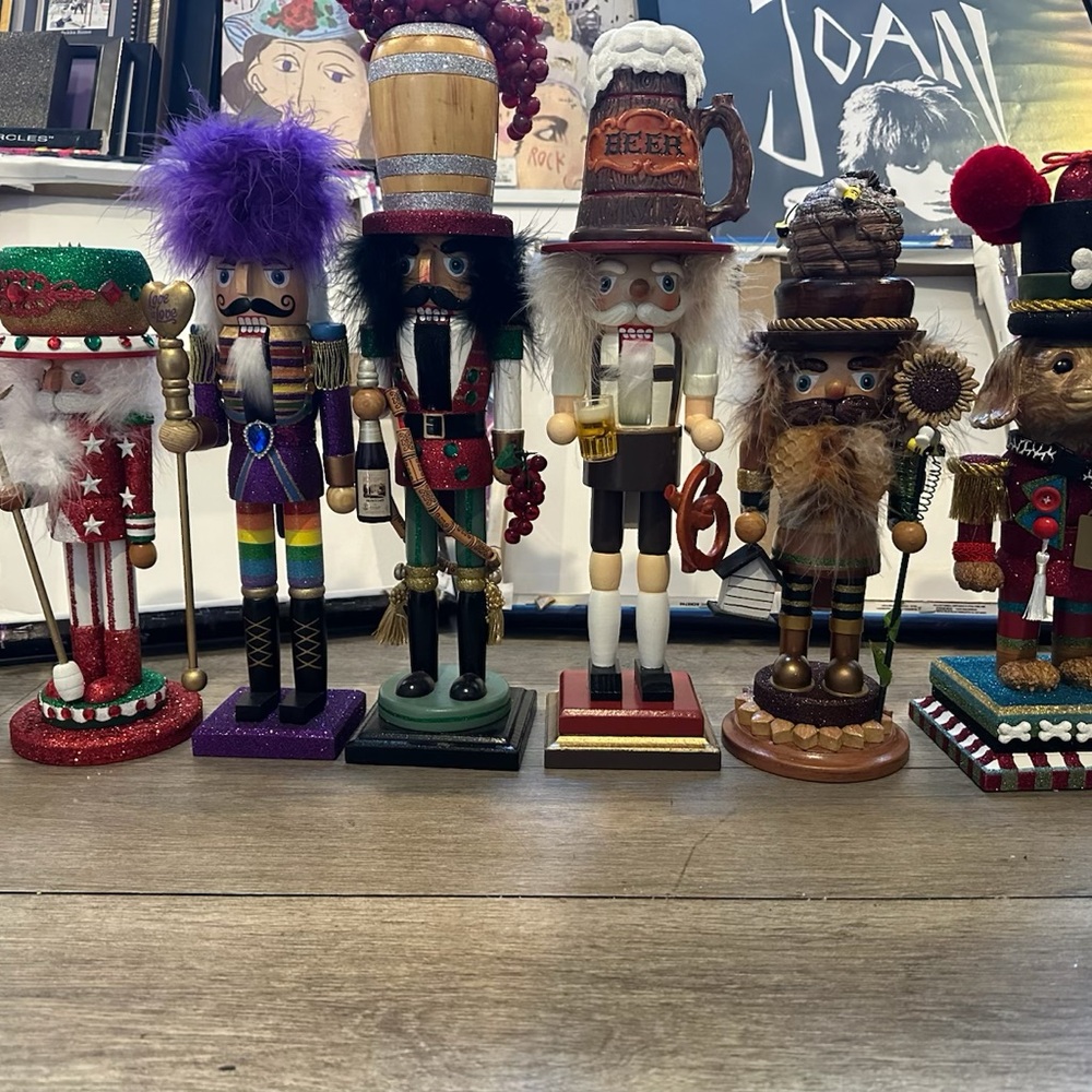 Kurt Adler Festive Nutcracker Set with Multicolor Accents